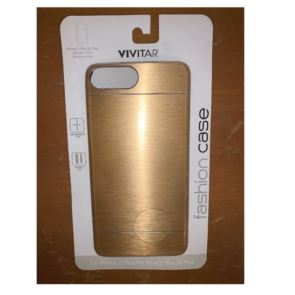 iPhone 6 Plus Gold Vivitar phone case
